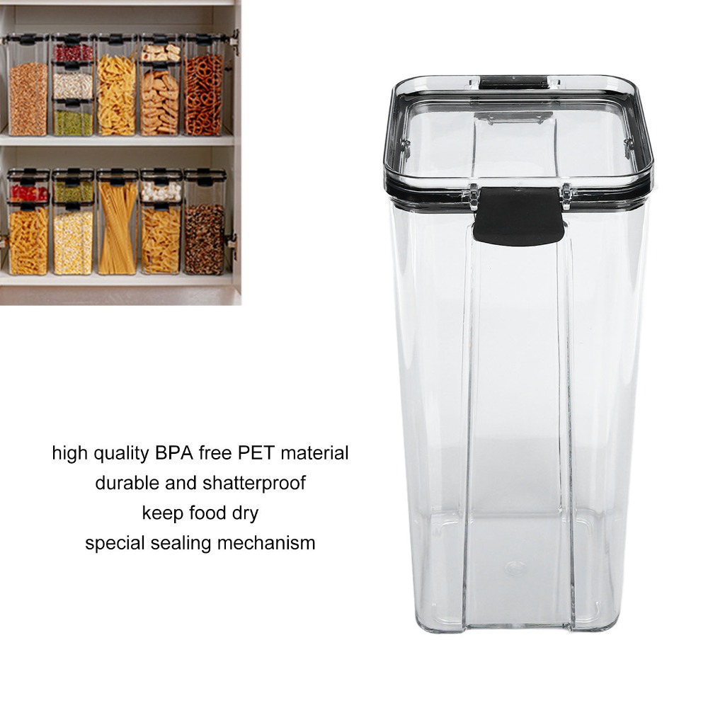 Food Storage Practices - Practical PET Food Storage Container Clear