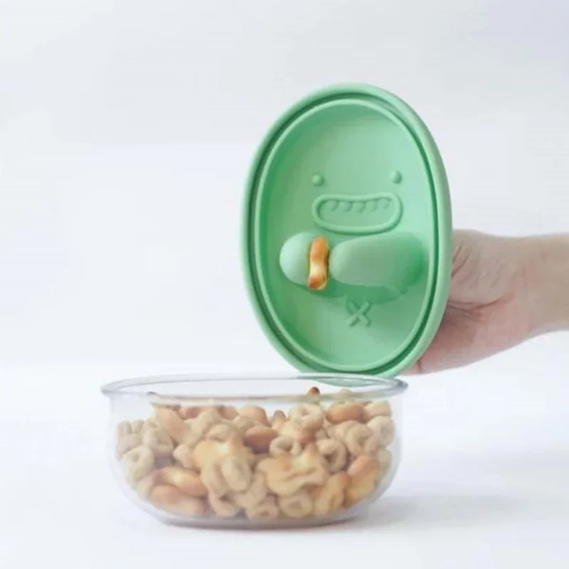 Food Storage And Preservation - Hands-Free Snack Box, No Crumbs, Snack