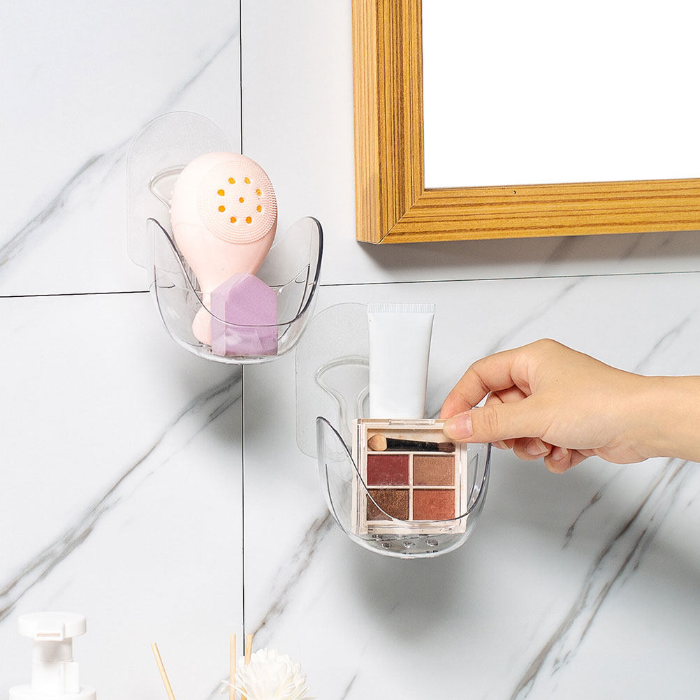 Egg Storage Holder - Hanging Makeup Sponge Rack Wall Mounted