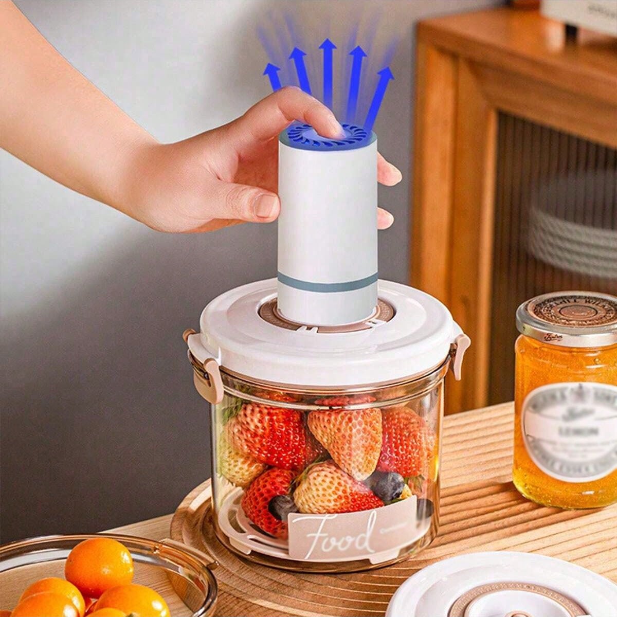 Food Storage And Preservation - 1 Kitchen Food Grade Vacuum Sealed