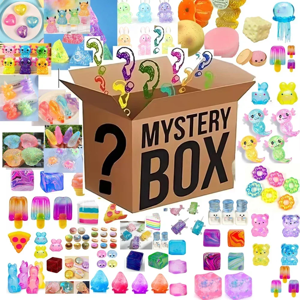 Food Storage Bag Organizer - 120+ Mystery Fidget Toy Blind Box