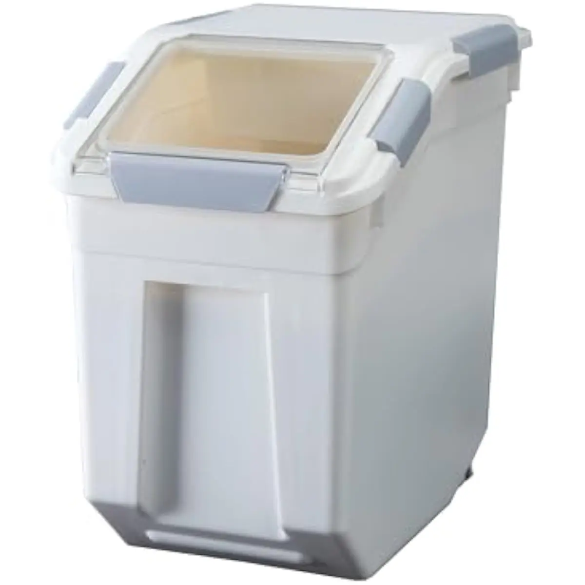 Food Storage With Wheels - 25L Airtight Food Storage Bin with