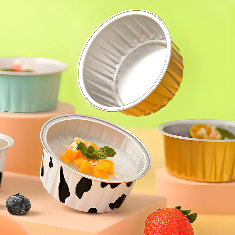 Food Storage Lid - 10/20/30Pcs Round Baking Cups Tin Paper