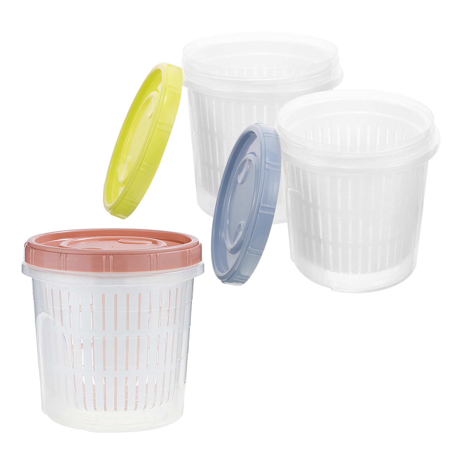 Food Storage And Preservation - 3Pcs Pickle Container Sealed Storage Jar