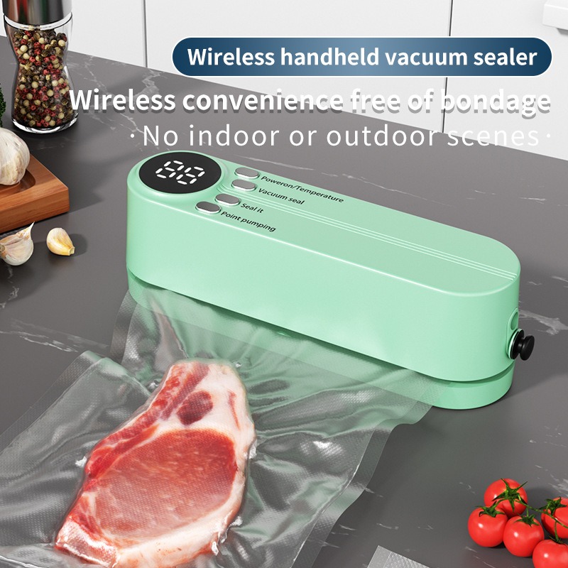Food Storage Zip Lock Bags - Electric Vacuum Sealer Food Clip Sealer