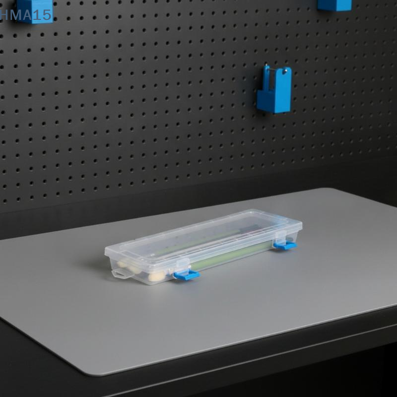 Food Storage Drawing - 【YA】Plastic Storage Box White Sturdy Multifunctional