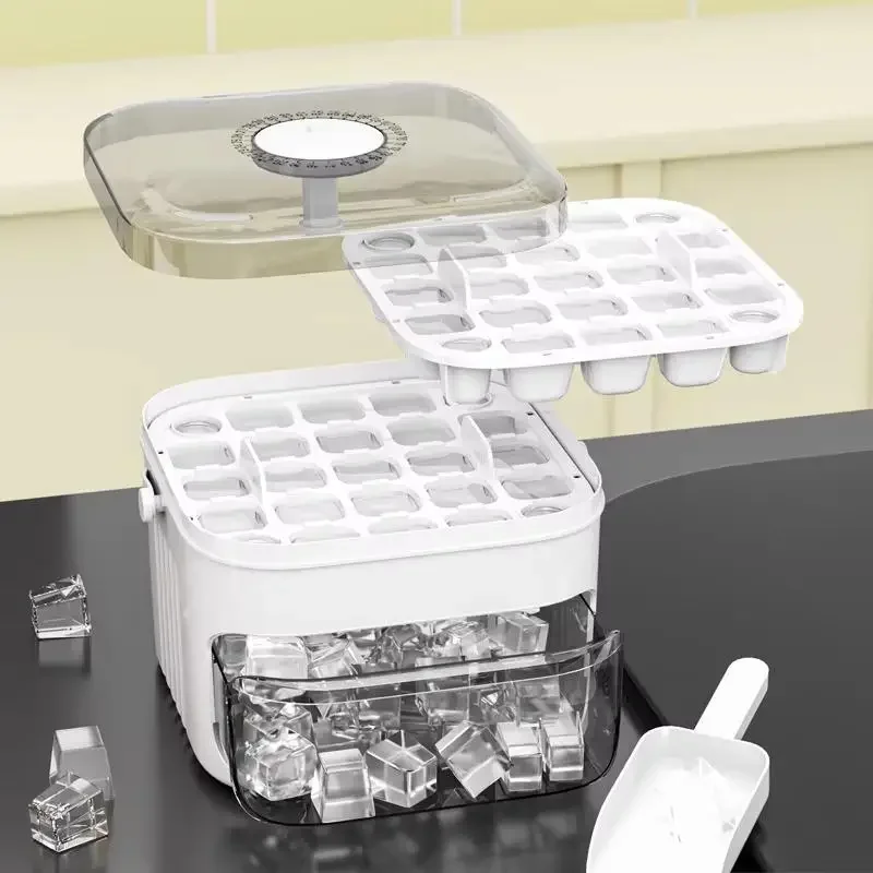 Food Storage And Preservation - Cube Ice Maker with Easy Press