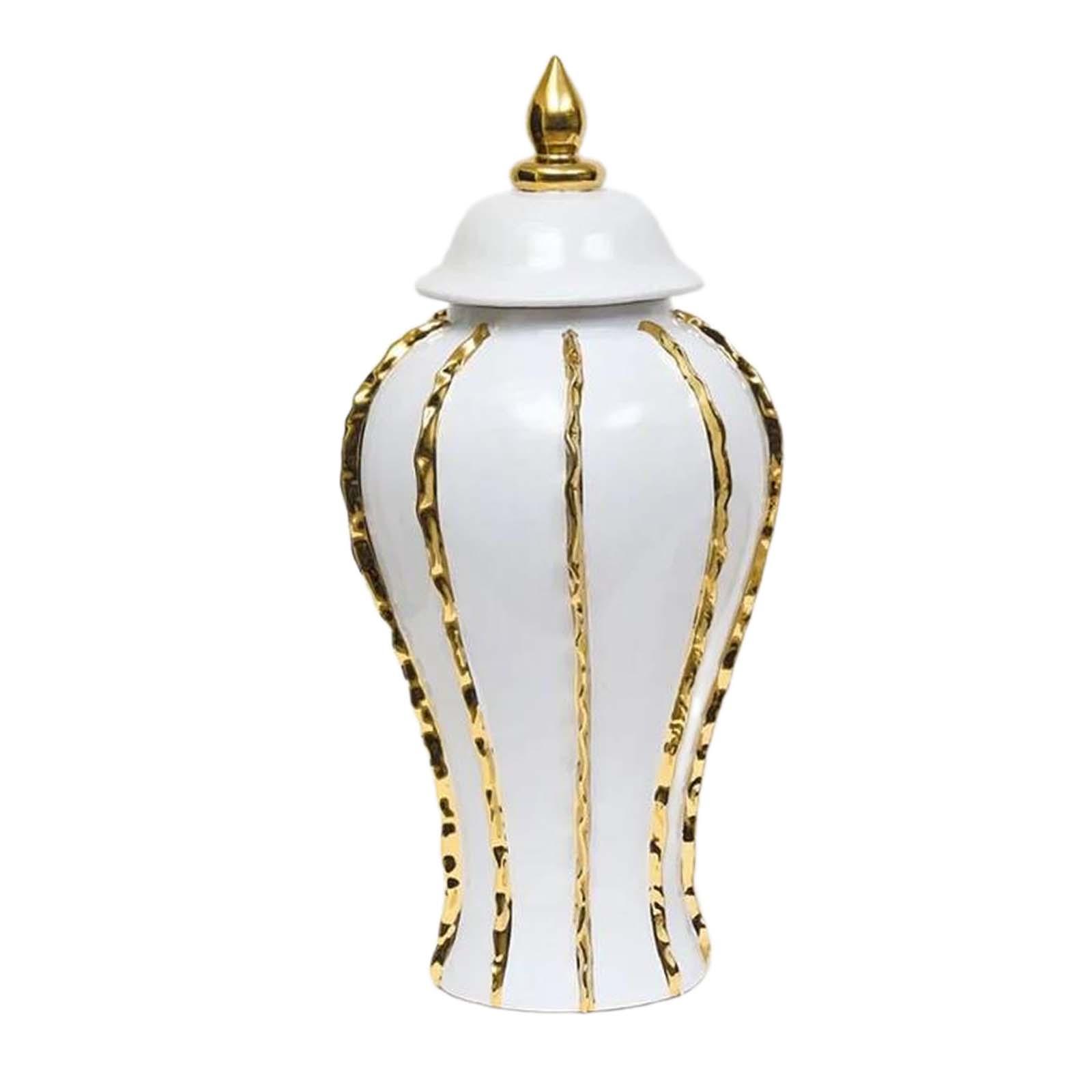 Food Storage Practices - Colorful Ginger Jar Vase Ceramic Ginger