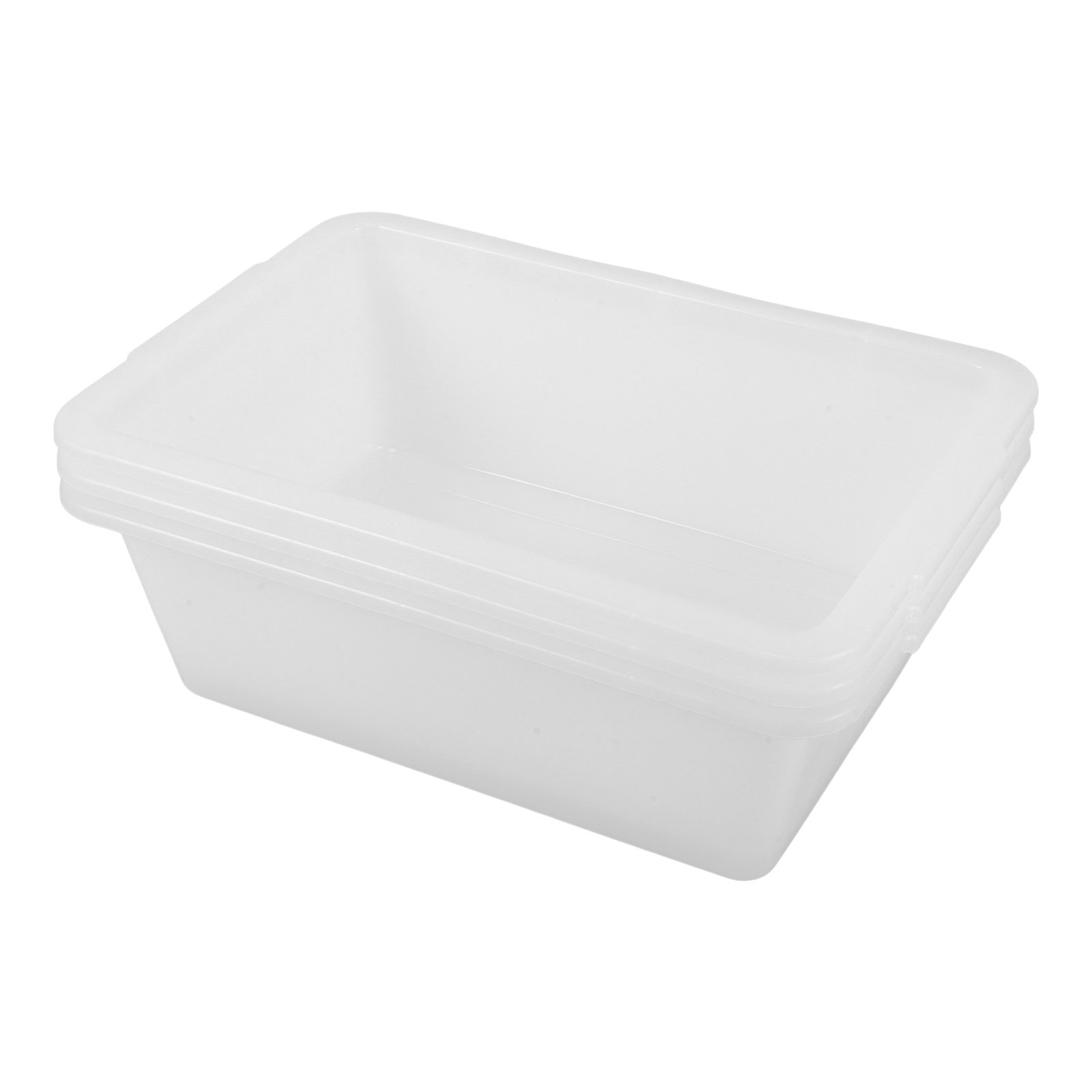 Food Storage Plastic - 3Pcs Plastic Storage Bin Heavy Duty