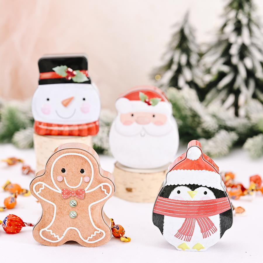 Christmas Gingerbread Man Cand - огляд і ціна Xmas Food Storage Containers