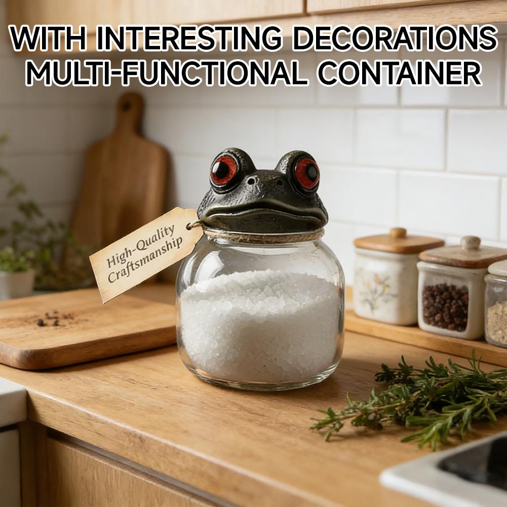 Pcs Handcrafted Witchy Frog Ap - огляд і ціна Food Storage Lid