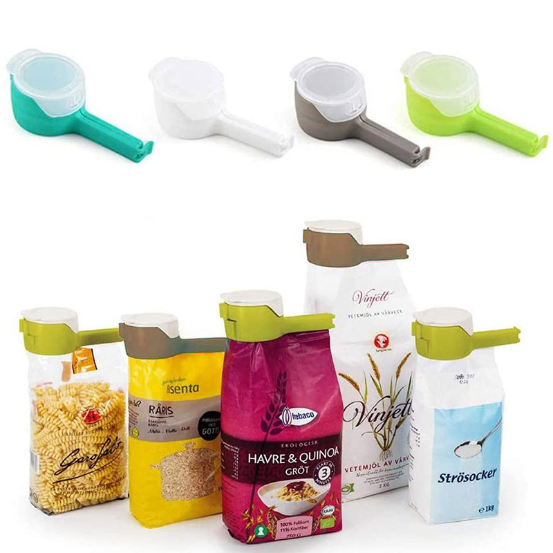 Pour Snack Clips Food Storage  - огляд і ціна Food Storage Zip Lock Bags