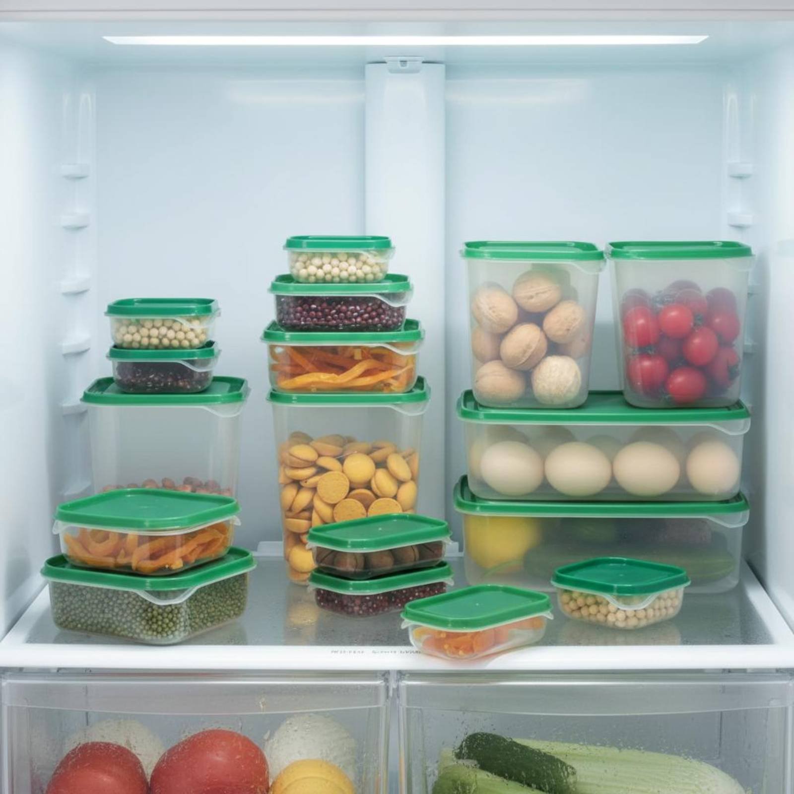 17 Pieces Fridge Storage Box S - огляд і ціна Food Storage Lid