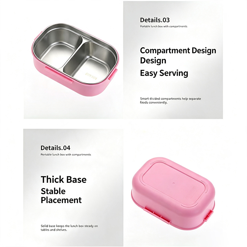 304 Stainless Steel Compartmen - огляд і ціна Food Storage With Compartments