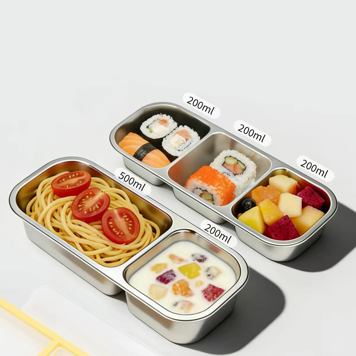 Stainless Steel Food Storage B - огляд і ціна Food Storage With Compartments