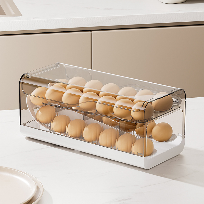 Automatic Rolling Egg Dispense - огляд і ціна Egg Storage Holder