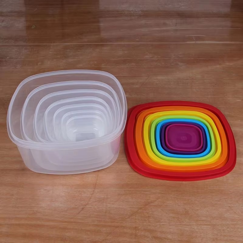 Rainbow 7pcs Food Container Pl - огляд і ціна Food Storage Plastic
