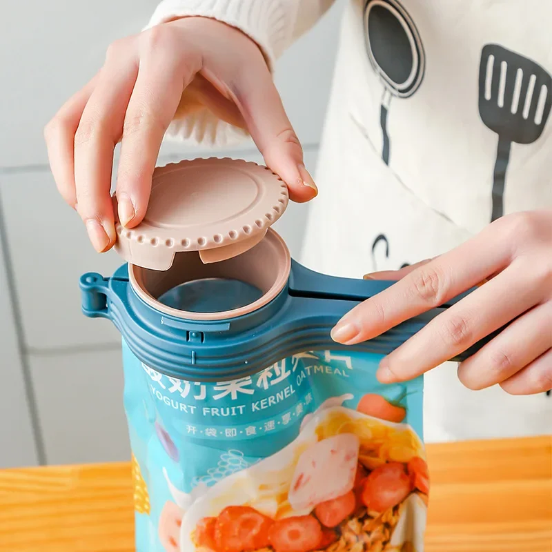 1pcs Food Storage Bag Sealing  - огляд і ціна Food Storage Zip Lock Bags