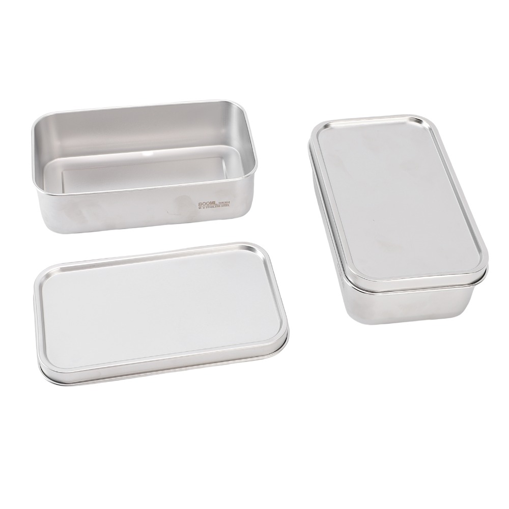 2PCS Practical 304 Stainless S - огляд і ціна Food Storage With Compartments