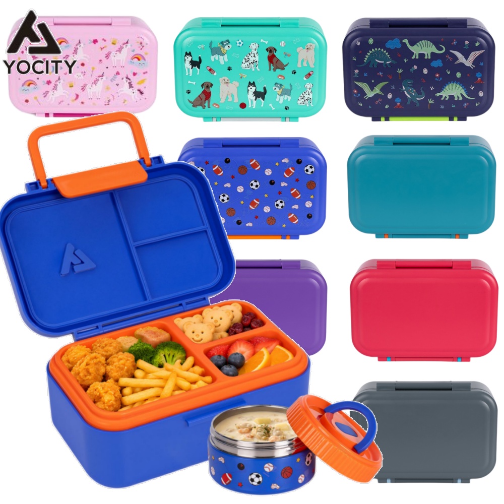 Bento Lunch Box for with 13oz  - огляд і ціна Food Storage With Compartments