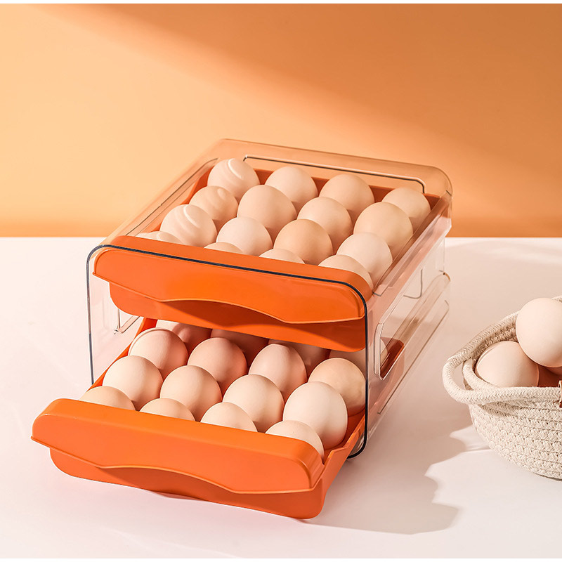 Double Layer Egg Storage Box w - огляд і ціна Egg Storage Holder
