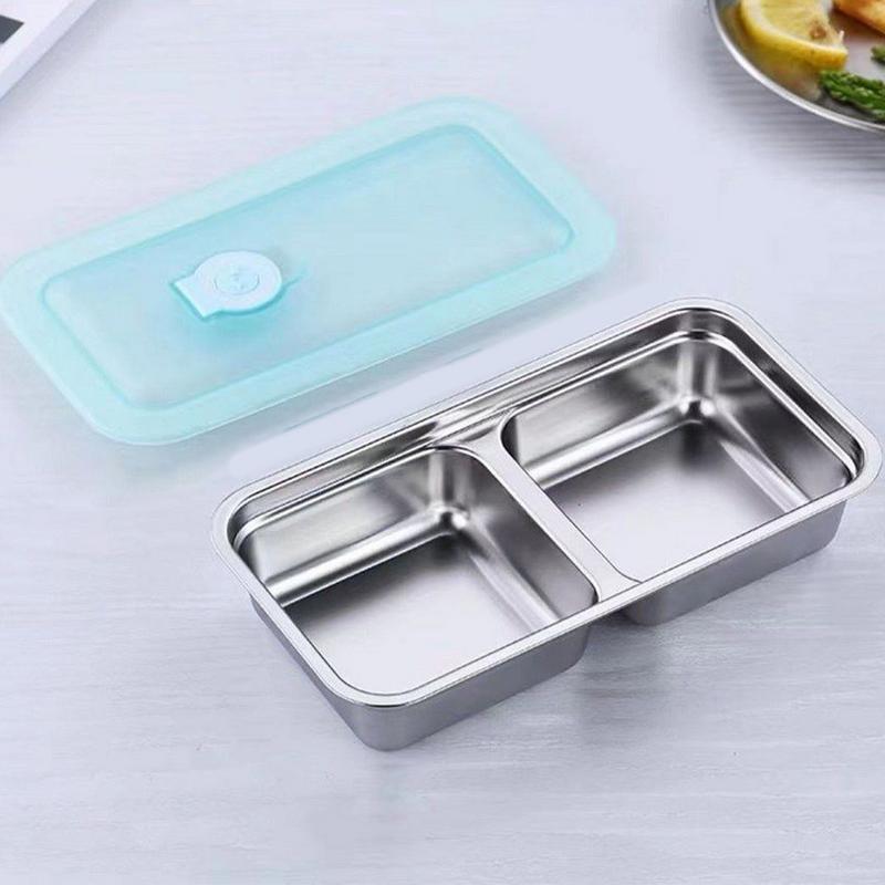 304 Stainless Steel Lunch Bent - огляд і ціна Food Storage With Compartments