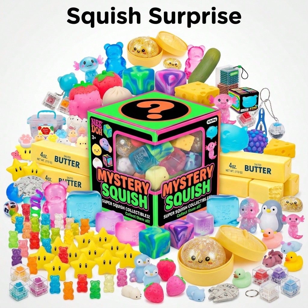 Surprise Box-Slow Rise Squishy - огляд і ціна Food Storage Bag Organizer