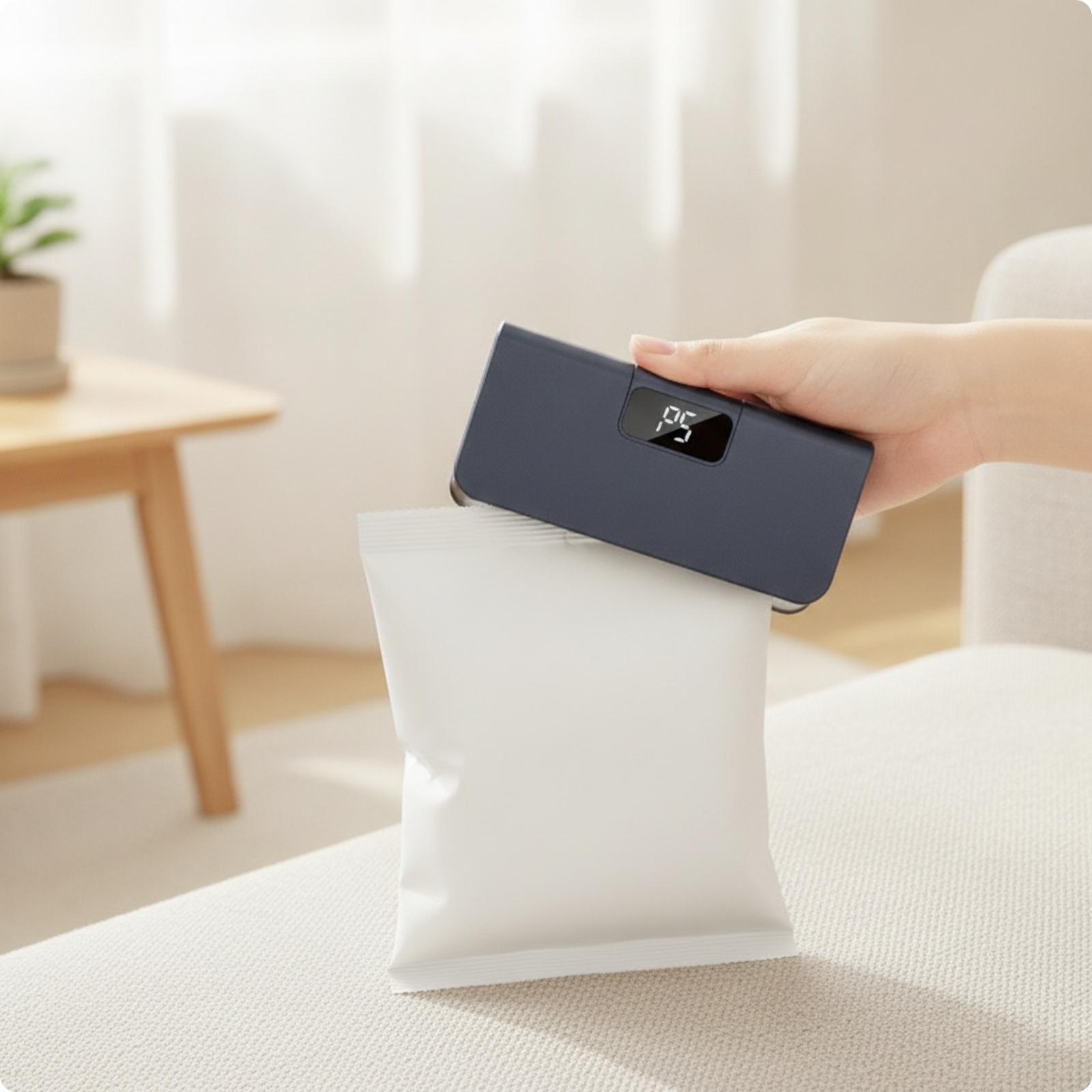 Bag Sealer with Digital Displa - огляд і ціна Food Storage Bag Organizer