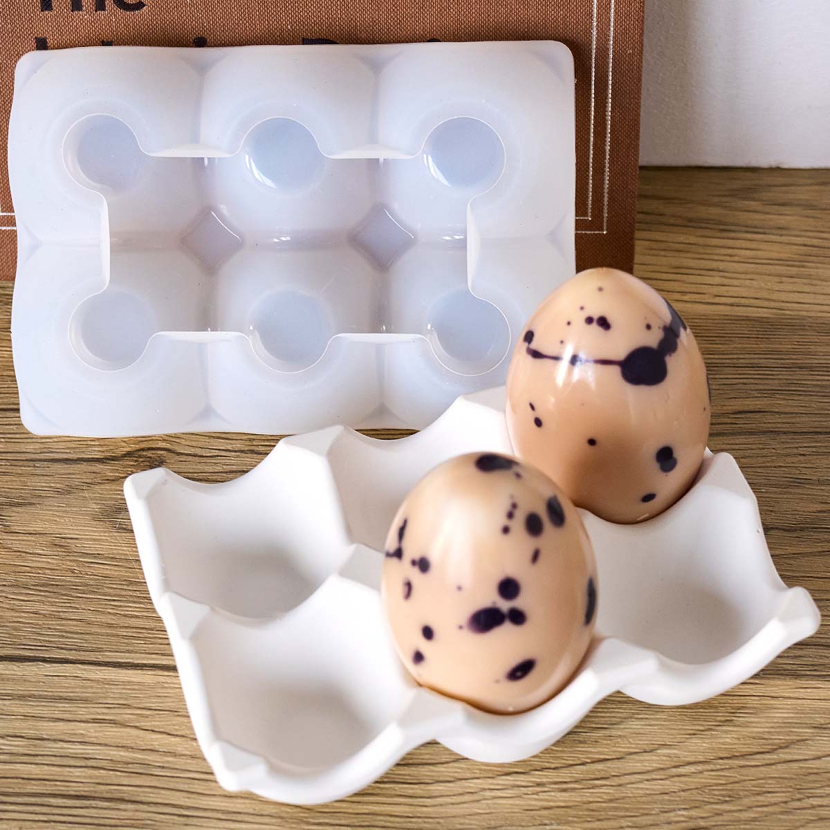 6-Compartment Egg Holder Silic - огляд і ціна Egg Storage Holder