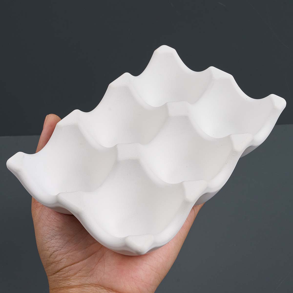 6-Compartment Egg Holder Silic - огляд і ціна Egg Storage Holder