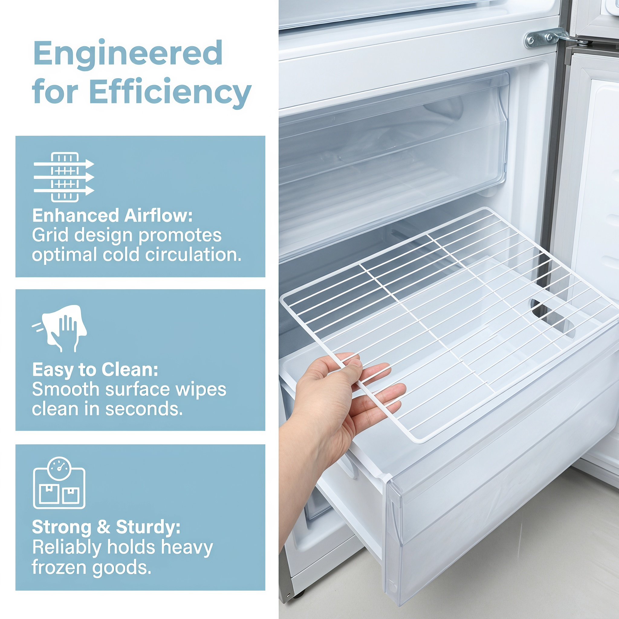 Wire Metal Refrigerator Divide - огляд і ціна Food Storage And Preservation