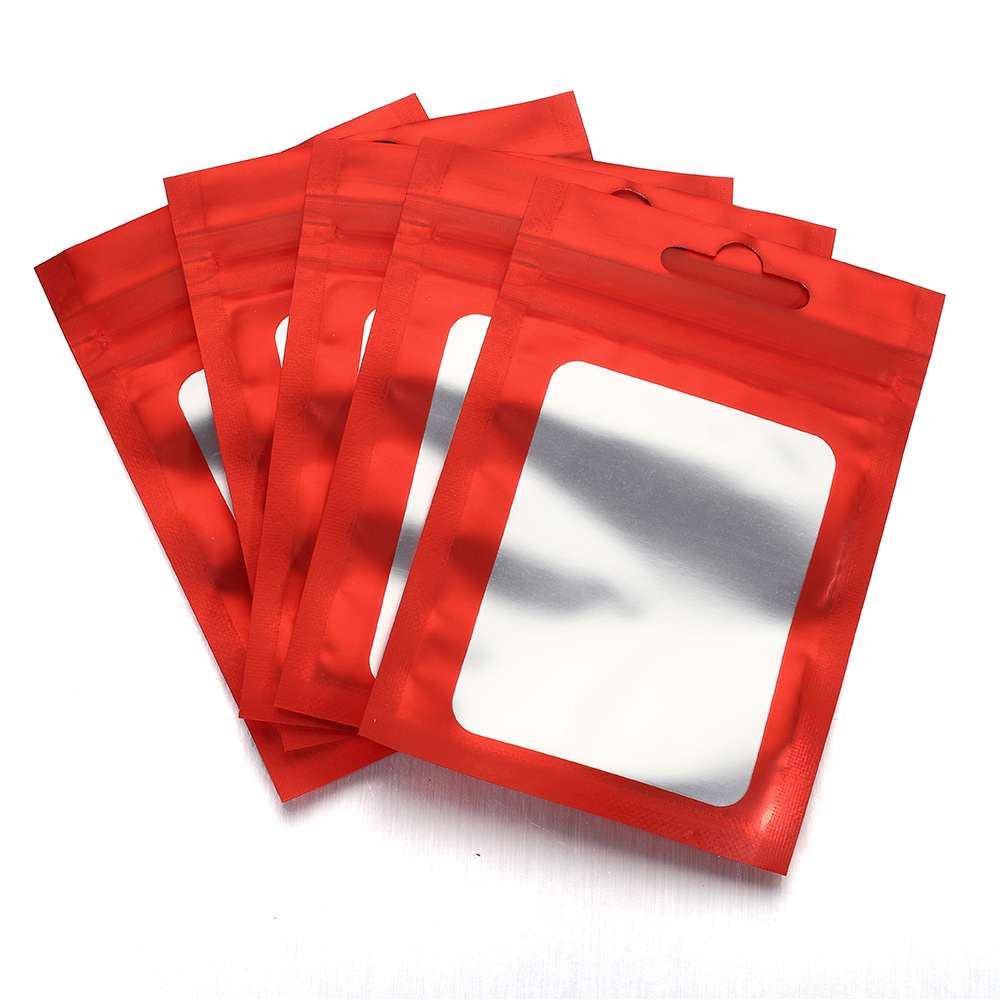 50pcs Black Foil Pouch Reusabl - огляд і ціна Food Storage Mylar Bags