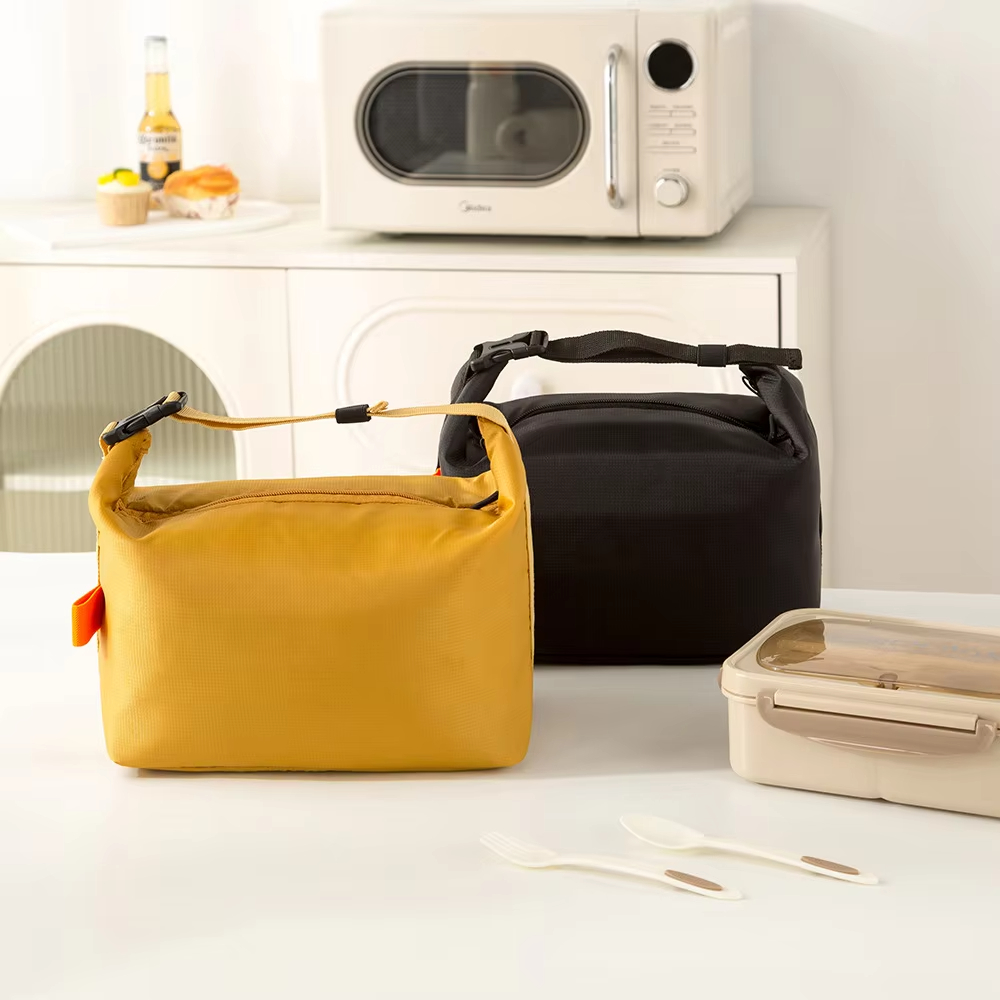 1pcs Lunch Pack Insulated Bent - огляд і ціна Food Storage Aluminum