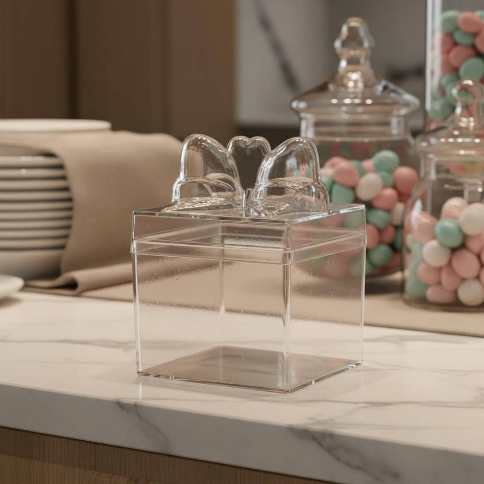 Clear Plastic Candy Box with R - огляд і ціна Food Storage Plastic