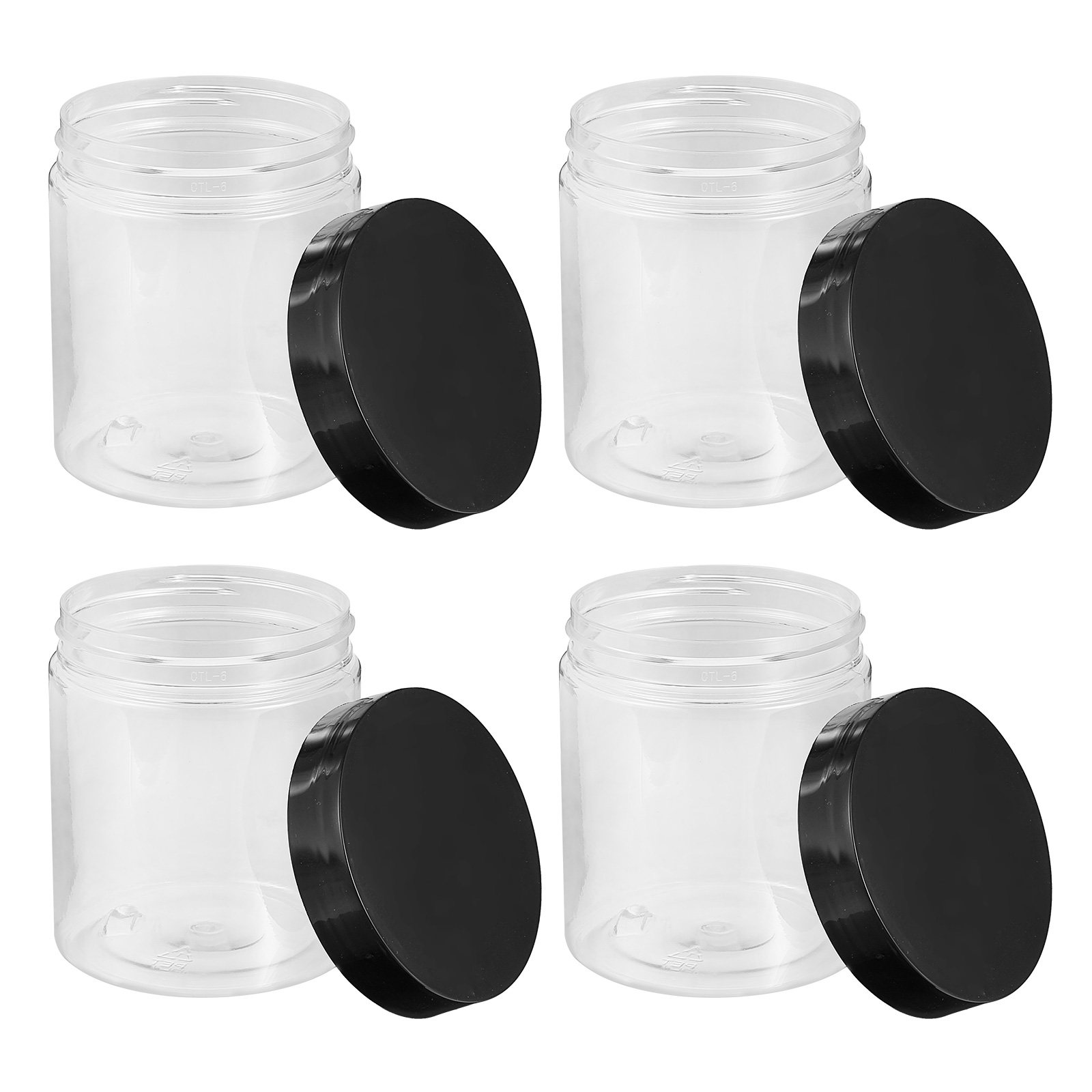 12Pcs Clear Plastic Storage Ja - огляд і ціна Food Storage Plastic