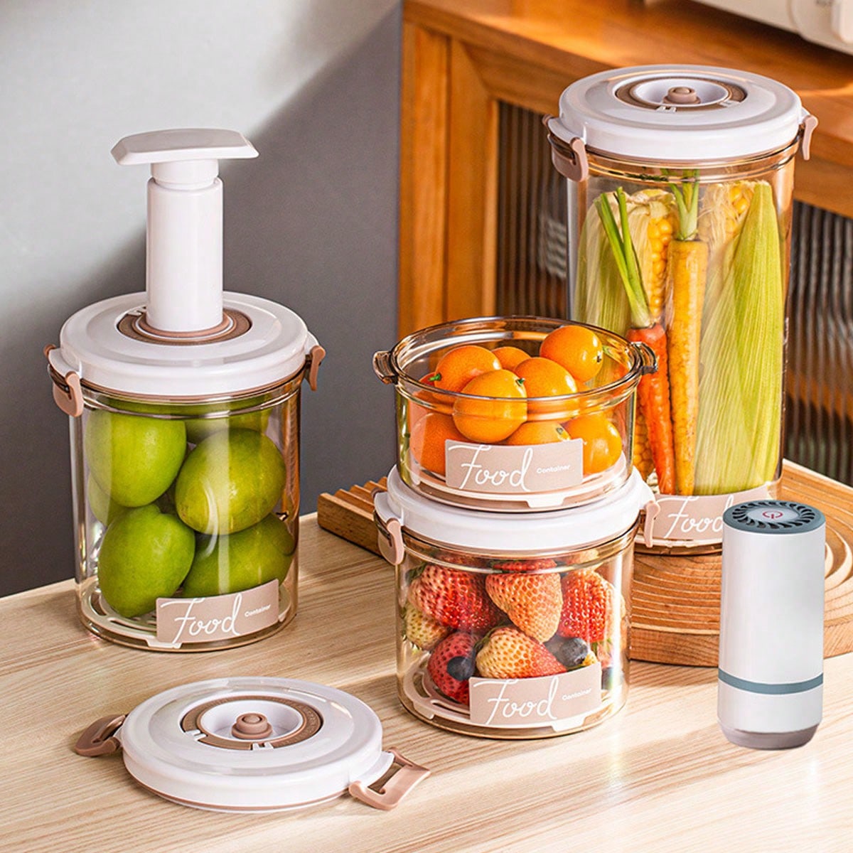 1 Kitchen Food Grade Vacuum Se - огляд і ціна Food Storage And Preservation