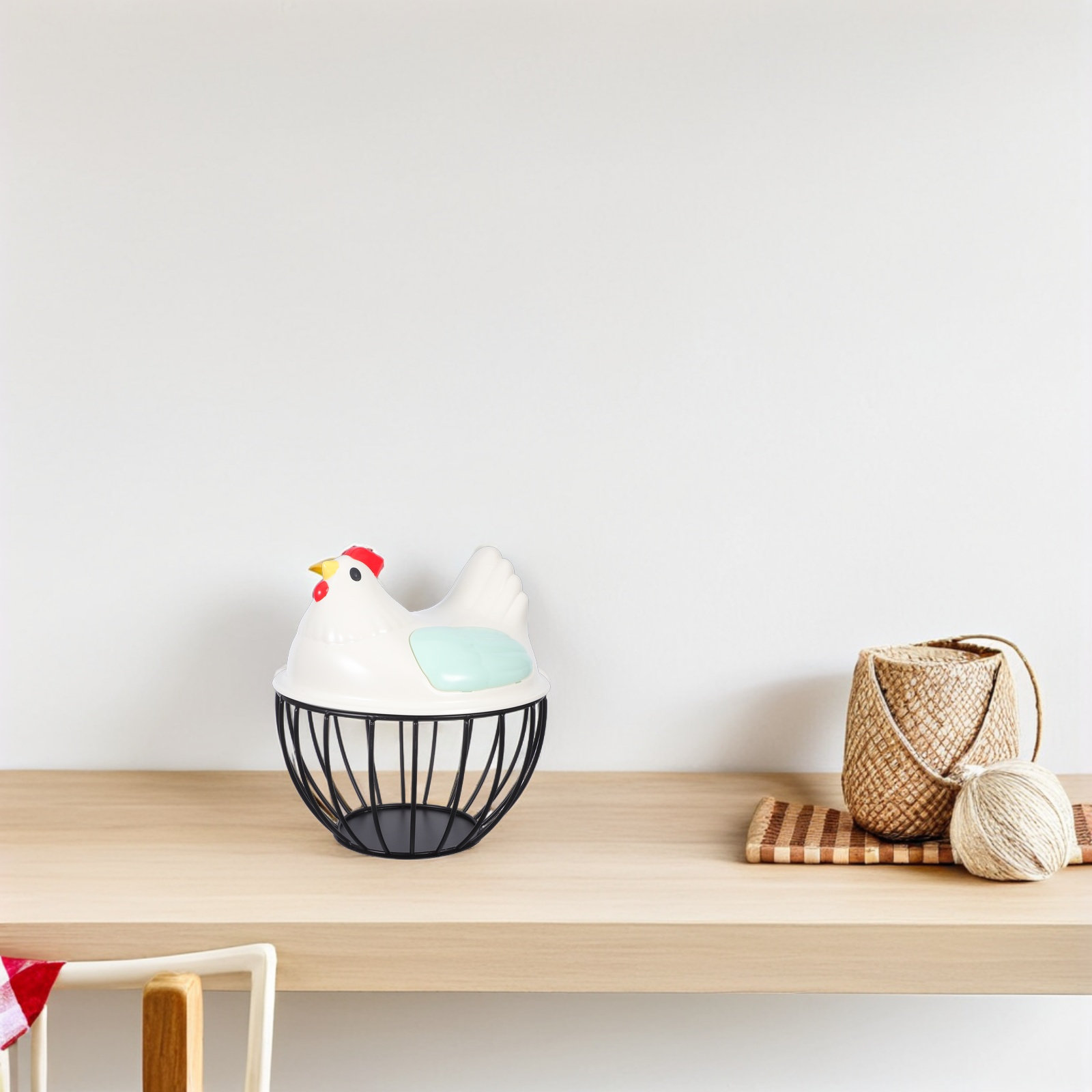 Iron Egg Storage Basket Chicke - огляд і ціна Egg Storage Holder