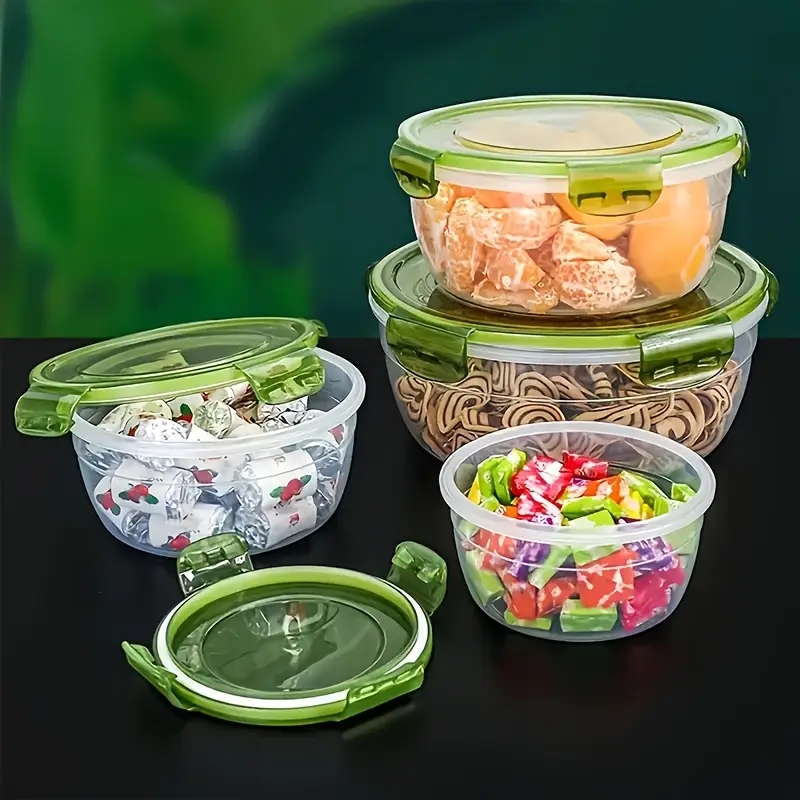 4 Plastic Food Storage Contain - огляд і ціна Food Storage And Preservation