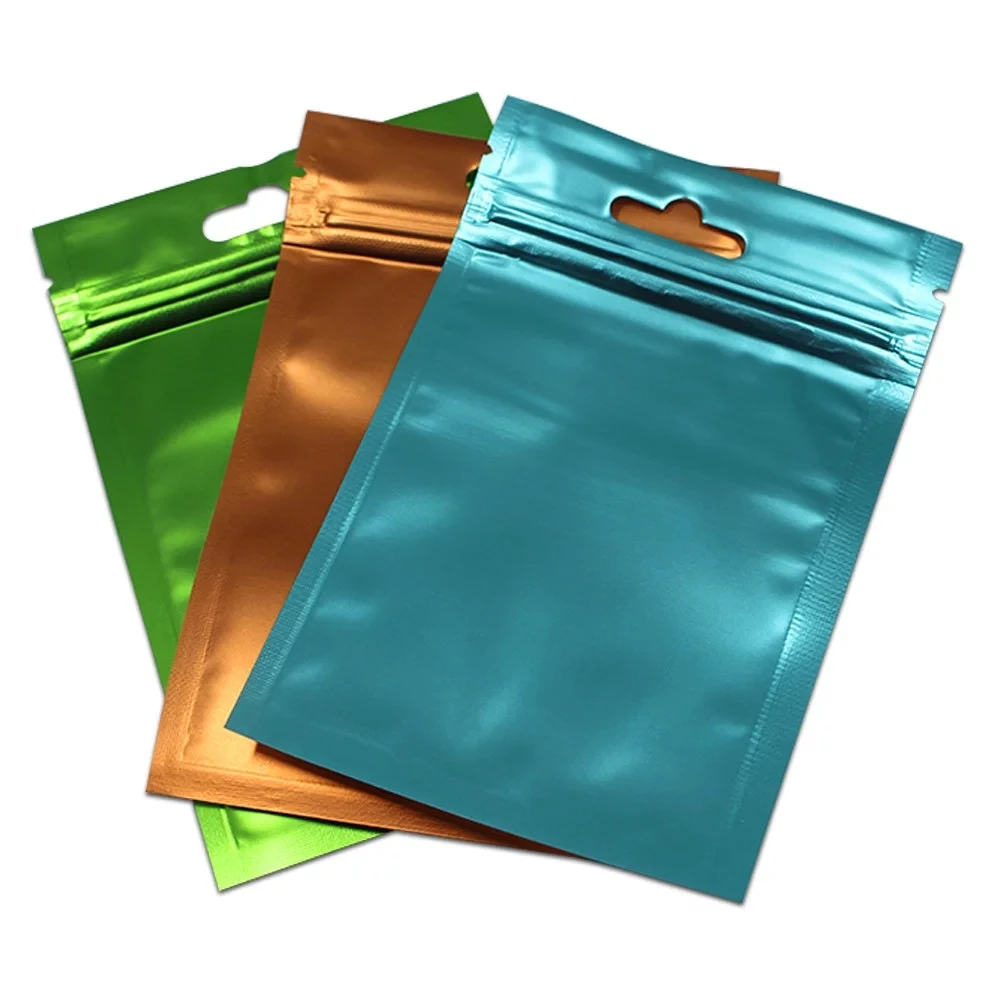 100Pcs Clear Mylar Foil Zip Lo - огляд і ціна Food Storage Mylar Bags