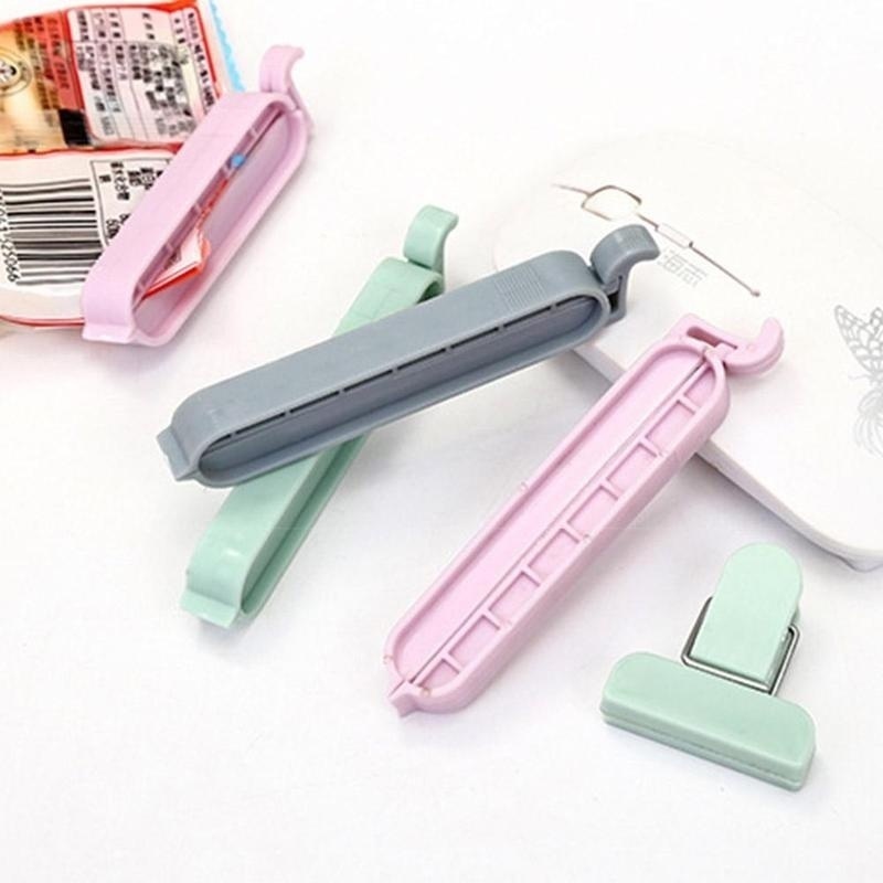 New 12/24Pcs Bag Plastic Clips - огляд і ціна Food Storage Zip Lock Bags