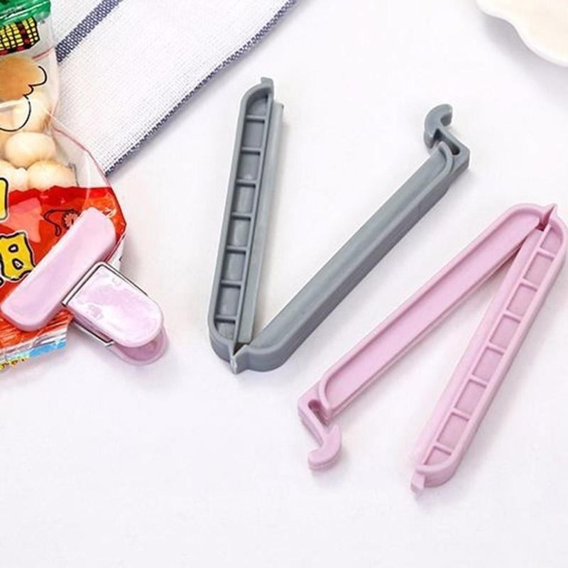 New 12/24Pcs Bag Plastic Clips - огляд і ціна Food Storage Zip Lock Bags