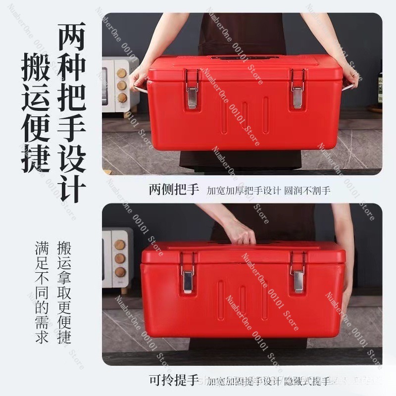 60L Stainless Steel Insulated  - огляд і ціна Food Storage With Compartments