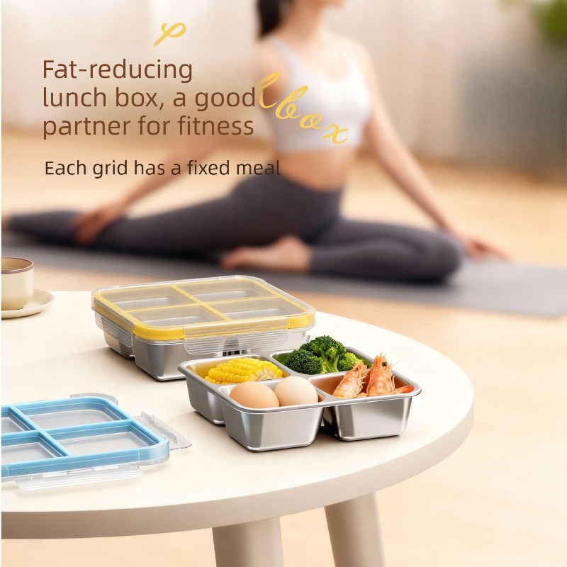 304 Stainless Steel Compartmen - огляд і ціна Food Storage With Compartments