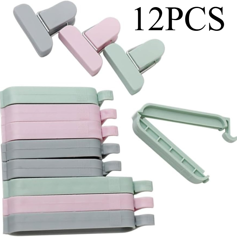 12pcs Mixed Color Plastic Seal - огляд і ціна Food Storage Zip Lock Bags