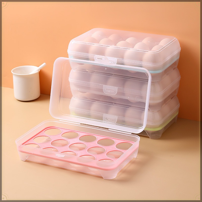 Egg Storage Box 15 Grids PP Vi - огляд і ціна Egg Storage Holder