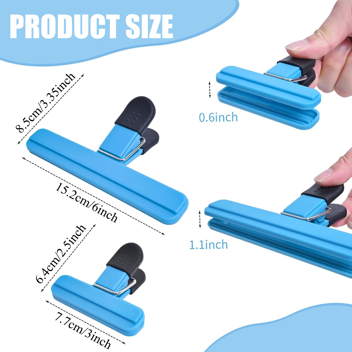 3-12PCS Multi Purpose Sealing  - огляд і ціна Food Storage Bag Organizer