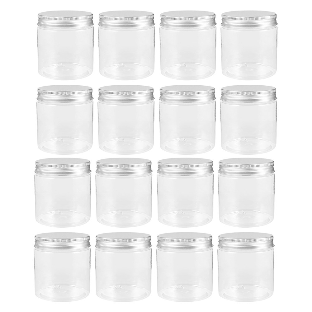 20Pcs Transparent Pet Jars wit - огляд і ціна Food Storage Lid