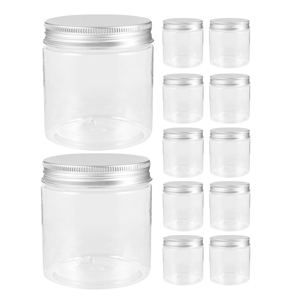 20Pcs Transparent Pet Jars wit - огляд і ціна Food Storage Lid