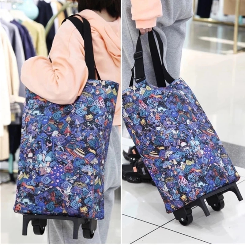 Folding Storage Bag High Capac - огляд і ціна Food Storage With Wheels