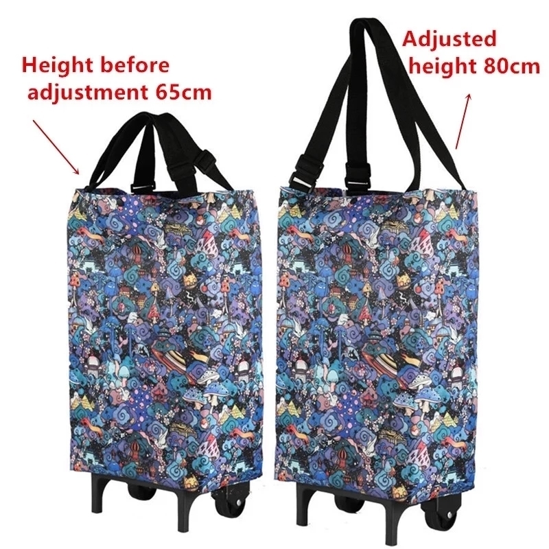 Folding Storage Bag High Capac - огляд і ціна Food Storage With Wheels